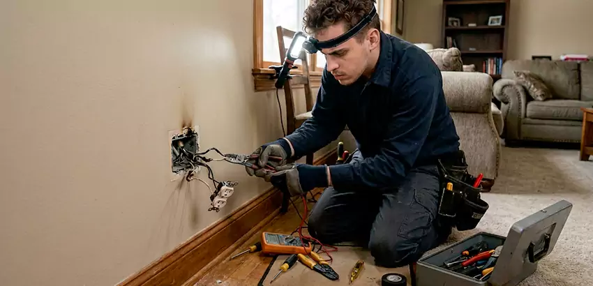 Short Circuit and Dead Outlet Repair in Centerton