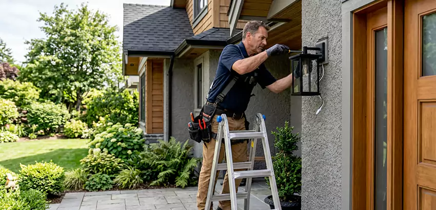 Outdoor and Exterior Light Fixture Installation in Centerton