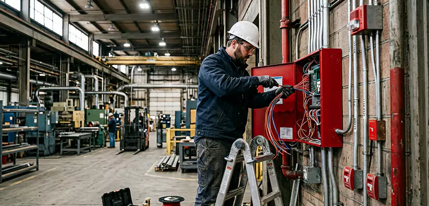 Industrial Fire Alarm Installation in Centerton