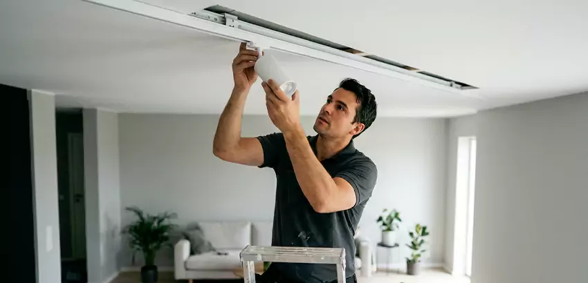 Recessed Track Lighting Installation in Centerton