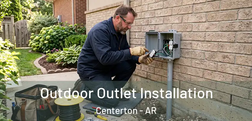 Outdoor Outlet Installation Centerton - AR