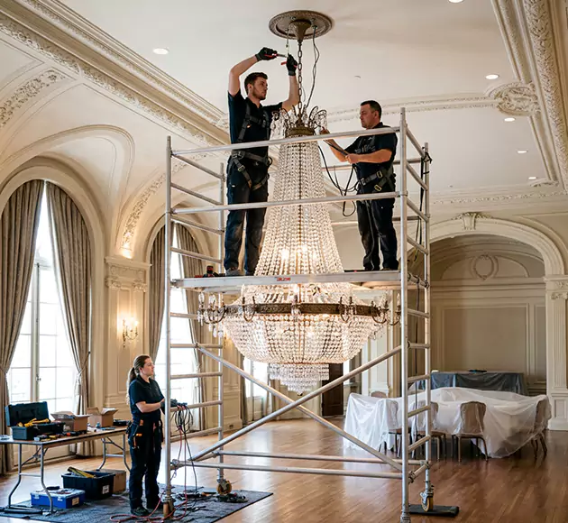 Professional Chandelier Installation: Your Local Fixture Team in Centerton, AR