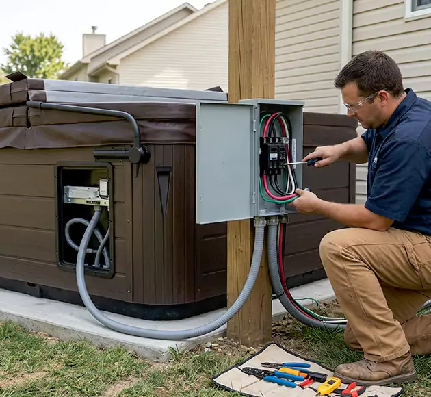 Professional Hot Tub Electrical Installation: Your Local Spa Wiring Team in Centerton, AR